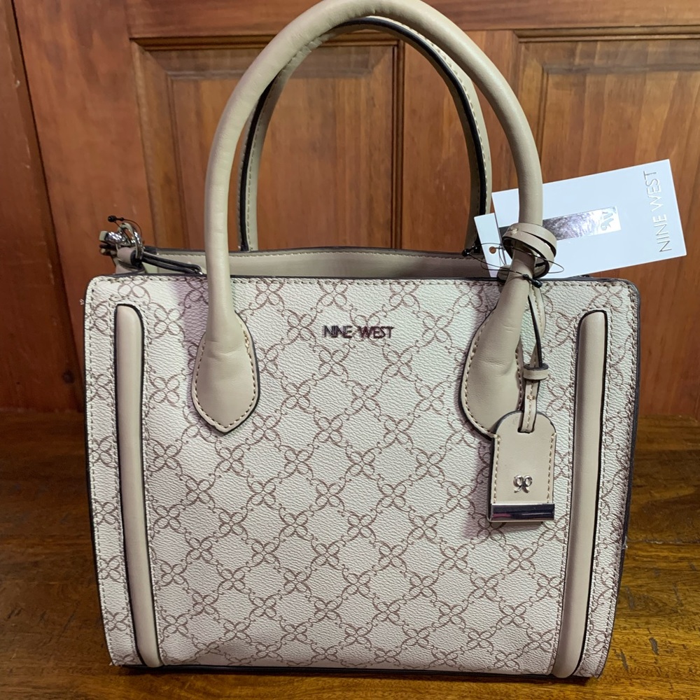 Nine West satchel , new with tags.